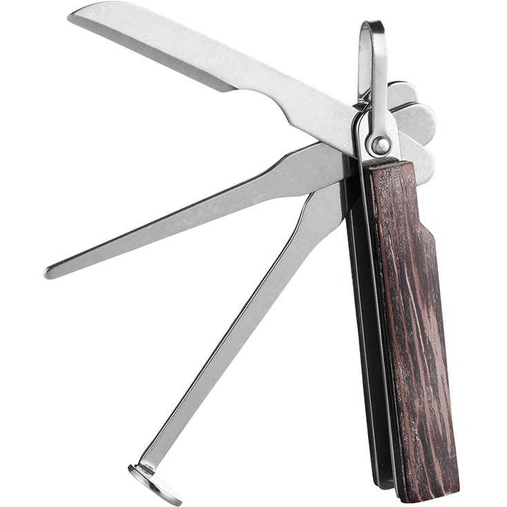 angelo pipe pijp tool tools gereedschap rvs hout luxe premium tamper prikker needle schraper knife mes stamper stopper 330270