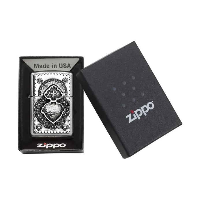 Zippo Mexican Heart 3D Emblem Aansteker